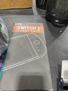 Orzly Case Compatible with Nintendo Switch 2 – Protective Travel Carry Case with Screen Padding, Game Card & microSD Slots, Zipped & Open Pockets for Accessories – 7.9" Gift Boxed photo 2