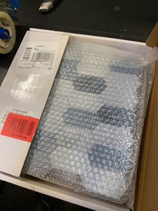 The Tiles Plaza 10-Sheet Peel and Stick Backsplash, 12" x 11.5" Blue Cement Long Hexagon Self-Adhesive Wall Tile, Stone Composite Stick On Decorative Mosaic Tile for Kitchen Bathroom Fireplace photo 2