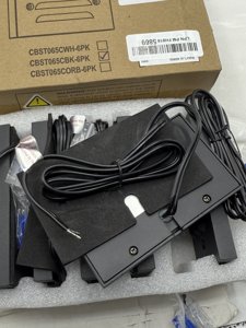 CLOUDY BAY 5CCT 12V 4W Low Voltage LED Step Light with Horizontal Louvered Faceplate for Steps Decks Stairs,Outdoor Stair Lights,Wet Locations,6 Pack,Black photo 5