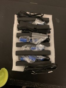 CLOUDY BAY 5CCT 12V 4W Low Voltage LED Step Light with Horizontal Louvered Faceplate for Steps Decks Stairs,Outdoor Stair Lights,Wet Locations,6 Pack,Black photo 3