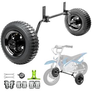 Dirt Bike Training Wheels 4PR Compatible with Razor MX500 MX125 MX400 MX350 MX650 SX500 & PW50 CRF50 XR50 TTR50 PW80, CT100U CC100X CT200U, Adjustable Height, 10 Years Warranty