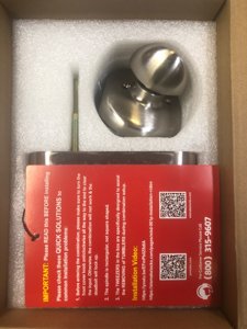 Bravex Keyless Deadbolt Keypad Entry Door Lock Zinc Alloy Sabbath Lock 100% Mechanical Shabbos Lock- No Risk of Low Power, Silver photo 3