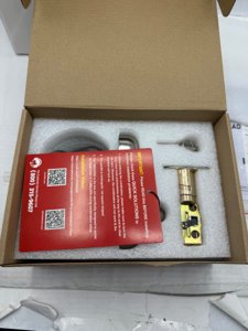 Bravex Keyless Deadbolt Keypad Entry Door Lock Zinc Alloy Sabbath Lock 100% Mechanical Shabbos Lock- No Risk of Low Power, Silver photo 8