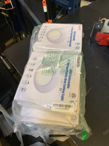 JULLISON 8 Packs 6 Inch 5CCT Field Selectable LED Low Profile Recessed & Surface Mount Disk Light, Round, 15W, 920 Lumens, CRI80, 27K-30K-35K-40K-50K, Driverless, Dimmable, ETL & Wet Listed, White photo 2