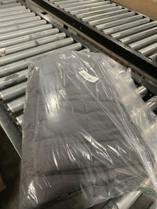 yescool Weighted Blanket for Adults (20 lbs, 60” x 80”, Grey) Cooling Heavy Blanket for Sleeping Perfect for 190-210 lbs, Queen Size Breathable Blanket with Premium Glass Bead, Machine Washable photo 2