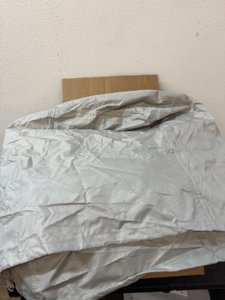 YimSting 1200D Waterproof Boat Cover - Fits 14' to 16' ft Bass, V-Hull & Tri-Hull Boats - Heavy Duty Canvas Gray photo 5