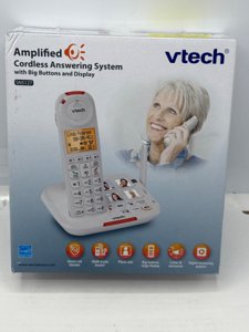 VTech Amplified Cordless Senior Phone with Answering Machine, Call Blocking, 90dB Ringer, Audio Assist, Big Buttons photo 3