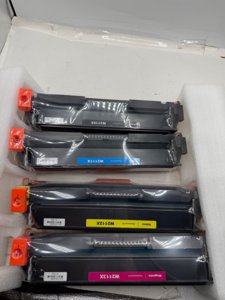 206X Toner Cartridges 4 Pack High Yield (with Chip) Compatible Replacement for HP 206X 206A for Color Laserjet Pro MFP M283fdw M283cdw M283fdn M282nw Pro M255dw M255nw M283 M255 Printer W2110X W2110A photo 4