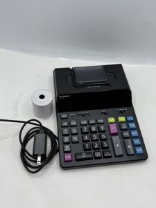 CATIGA 12 Digit Thermal Printing Calculator with Tape Print Out, Ink-Free Adding Machine, 5X Faster Quite at 8.0 LPS, Extra Large Fluorescent Display, Tax Calculation with Clock and Calendar, SP-2401 photo 8