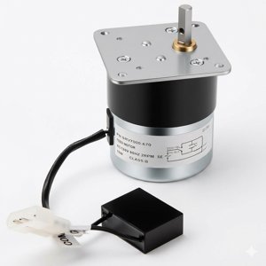 Barbqtime SRV7000-670 Auger Feed Motor for Pelpro PP130 PP60 PP70 PP130B PP150 PPC90 TSC90, 2RPM Auger Motor Replacement for Pleasant Hearth PH50CABPS PH35PS PH50PS Pellet Stoves photo 8