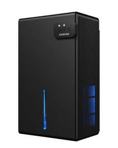 Dehumidifier, 95 OZ Dehumidifiers for Home (800 sq.ft), Quiet Small Dehumidifiers for Bedroom Bathroom Basements Closet RV, Auto Shut Off, Two Working Models and 7 Colors LED?Black? photo 2