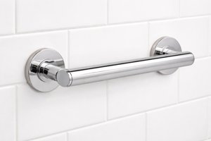 DELTA FAUCET 41812 Contemporary Grab Bar, 12-Inch, Chrome photo 6