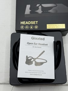 Gixxted Open Ear Headphones with Mic, Bluetooth Headset with Microphone, Dual Connect Bluetooth 5.3 with AI Noise Cancelling Mic & Mute Function, Wireless Headset for Work, Sports, Drive photo 7