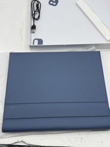 CHESONA for iPad Air 13 Inch (M4 2026/M3 2025/M2 2024) & Pro 12.9 Inch(6th/5th/4th/3rd) Case with Keyboard - Multi-Touch Trackpad, Stain Proof Case, Detachable Keyboard with 7 Colors Backlit,Navy Blue photo 6