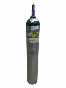 OXYGEN COMPRESSED USBUN1072 MEDICAL GAS TANK (FULL) 4.5” X 29” photo 1