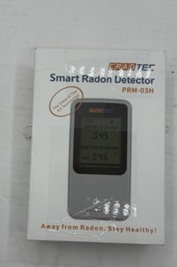 Cradtec Digital Radon Detector III, White, Radon Monitor, Radon Meter, Tempered Glass, Short Term and Long Term Result, Portable, Easy to Use, 3 AAA Batteries, Switchable Between Bq/M3 and pCi/L photo 4