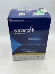 Waterpik Aquarius Water Flosser For Teeth Cleaning, Gums, Braces, Dental Care, Electric Power With 10 Settings, 7 Tips For Multiple Users And Needs, ADA Accepted, Black WP-662, Packaging May Vary photo 3