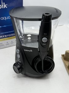 Waterpik Aquarius Water Flosser For Teeth Cleaning, Gums, Braces, Dental Care, Electric Power With 10 Settings, 7 Tips For Multiple Users And Needs, ADA Accepted, Black WP-662, Packaging May Vary photo 5