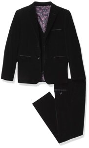 Slim Fit 3 Piece Velvet Suit photo 1