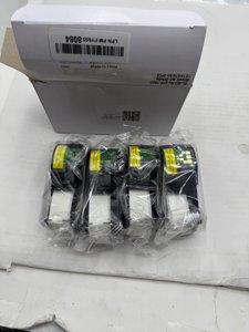 Compatible for M21-750-499 High Adhesion Nylon Cloth 3/4Inch Black on White, for M210, M210LAB, M211, BMP21-PLUS, BMP21-LAB Label Maker, forHigh Adhesion Nylon Cloth, 4-Pack photo 4