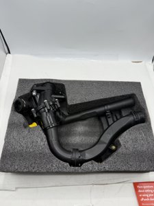 MITZONE Engine Coolant Thermostat compatible with 2015-2022 Mercedes Benz C180 C200 C350E E300 GLC250 300 350E SLC180 200 300 SLK 300 Replace A2742000115 2742003100 photo 4