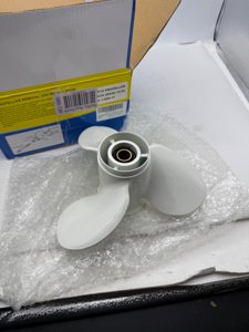 Boat Propeller 9 1/4x9-J for Yamaha Outboard Motor 9.9HP 15HP 20HP/ Outboard Propeller for Yamaha Engine 8 Tooth 63V-45945-00-EL 9.25x9 photo 6