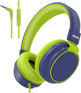 MIDOLA Kids Headphones for School Learning,Volume Limited 85/94dB, Foldable Lightweight Over-Ear Wired Headphones photo 6