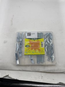 28Pcs Heavy Duty Hollow Wall Anchors for Drywall Ceiling, Toggle Bolts and Wing photo 3