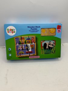 Giggle Scape Wooden Block Puzzles, 18 Different Puzzles photo 2