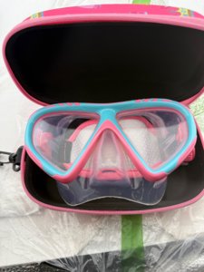 BC Toddler Water Mask - Pink Swimming Face Mask photo 2