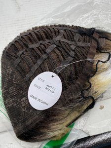 HAIRCUBE Ombre Blonde Pixie Cut Wigs Natural Short Blonde Wigs Dark Root Blonde Wigs for Women photo 4