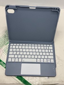 Harvopu Compatible for iPad 11th 10th Generation Case with Keyboard, Folio Cover with Pencil Holder, Multi-Touch Trackpad, 7 Color Backlit, Detachable Keyboard for iPad (A16) 11th/10th Gen (Blue) photo 6