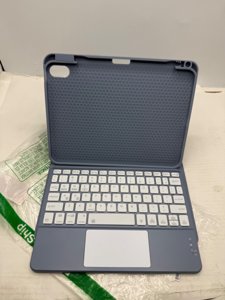 Harvopu Compatible for iPad 11th 10th Generation Case with Keyboard, Folio Cover with Pencil Holder, Multi-Touch Trackpad, 7 Color Backlit, Detachable Keyboard for iPad (A16) 11th/10th Gen (Blue) photo 3