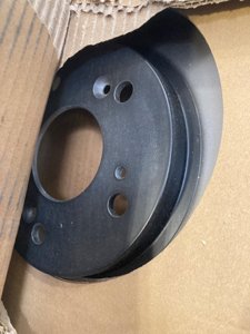 ACDelco Gold 18A1095 (19175146) Black Hat Front Disc Brake Rotor photo 2