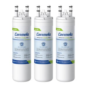 WF3CB Replacement Water Filter, Compatible with Frigidaire WF3CB, Pure Source 3, 706465, 242069601, 242086201, 242017800, WF425, Height 9 inches, Pack of 3 photo 1