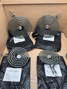 Electric Stove Burner Drip Pans WB31M19(8”) WB31M20(6”) and Electric Stove Top Burner WB30M1(6") WB30M2(8") Compatible for G-E Hot-point Ken-more General Electric Stove Parts by MIFLUS photo 5