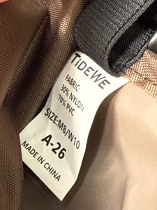TIDEWE Hip Wader, Lightweight Hip Boot for Men and Women, 2-Ply PVC/Nylon Fishing Hip Wader Brown Size 8 photo 5