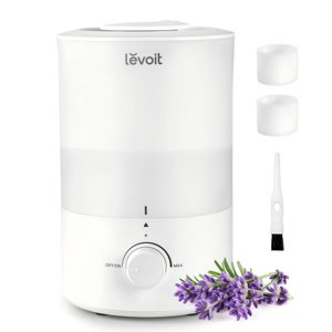 LEVOIT - Humidifiers for Bedroom - Quiet (3L Water Tank) - Cool Mist/Top Fill/Essential Oil Diffuser/25Watt - Home/Large Room - 360° Nozzle - Rapid Ultrasonic Humidification for Baby Nursery/Plant photo 1