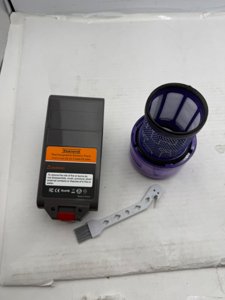 Xeanerol 25.2V 3000mAh Click-in Type Replacement DYS V12 Detect Slim Battery, DYS v12 Battery Replacement, SV20, SV26, SV30, SV34, SV35, SV46 Replacement for DYS V12 detect Slim Vacuum 965470-01 photo 4