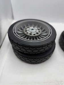4 Pcs 9" HRX217 Lawn Mower Wheels Kit 2 42710-VH7-010ZA & 2 44710-VH7-010ZA - XaXmTee 4 Pcs 9" HRX217 Lawn Mower Wheels Kit Fit for Honda HRX217 Lawn Mower 2 Rear Wheels Replace for 42710-VH7-010ZA and 2 Front Wheels Replace for 44710-VH7-010ZA photo 4