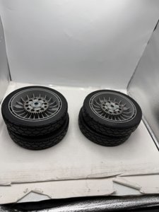 4 Pcs 9" HRX217 Lawn Mower Wheels Kit 2 42710-VH7-010ZA & 2 44710-VH7-010ZA - XaXmTee 4 Pcs 9" HRX217 Lawn Mower Wheels Kit Fit for Honda HRX217 Lawn Mower 2 Rear Wheels Replace for 42710-VH7-010ZA and 2 Front Wheels Replace for 44710-VH7-010ZA photo 5
