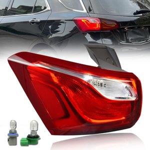 BOGYL Tail Light Assembly Compatible with Chevy Equinox 2018 2019 2020 Left Driver Side Outer Taillight Halogen Type Replace 84769835 (Non-LED) photo 1