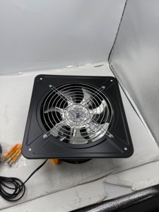 8 Inch Exhaust Fan with Speed Controller, 700CFM Wall Mount Exhaust Fan for Kitchen, Metal Ventilation Extractor Fan with Damper for Bathroom, Garage, Attic, Shop, Pet Room, Smoking Room, Basement photo 4