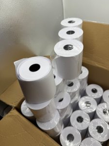 (32 Rolls) 3" x 150' 1-Ply Kitchen Printer Bond Receipt Paper Rolls, POS Cash Register Paper Rolls for Star SP700 ERC30/34/38 TMU200 SRP275 photo 4