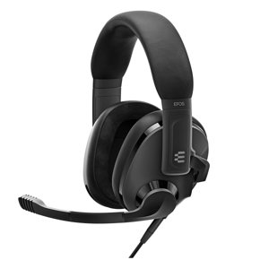 EPOS H3 Closed Acoustic Gaming Headset with Noise-Cancelling Microphone - Plug & Play Audio - Around The Ear - Adjustable, Ergonomic - for PC, Mac, PS4, PS5, Switch, Xbox - Onyx Black photo 1