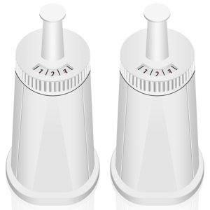2 Pack Replacement Water Filter for Breville Espresso Machine Barista Touch Bes880, Barista Pro BES878, Oracle Touch BES990, Oracle BES980, Dual Boiler BES920 Bambino ClaroSwiss Sage by Funmit photo 1