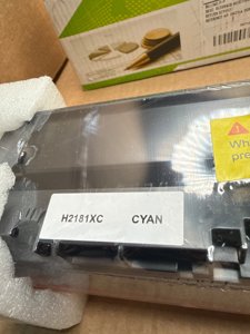 Cyan Premium Toner cartridge H2181XC Cyan 1 pack photo 8