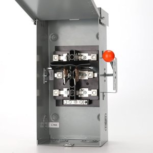 100A Generator Transfer Switch,24000W General-Duty Double-Throw Safety Switch,120/240-Volt Transfer Switches,Stronger Stability Manual Transfer Switches,NEMA 3R Standards for Outdoor and Indoor photo 1