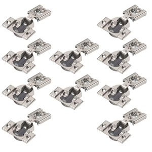 Blum Compact BLUMOTION Hinge 10 Pack, 1/2" Overlay, 105° Opening Angle, Steel, Integrated Soft-Close Hinges for Face Frame Cabinets photo 6