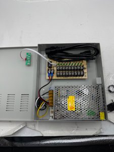 9 Channel 12 Volt DC Output 5A CCTV Distributed Power Supply Box for Security Camera with AC Plug and Lock for Security Cameras, DVRs, CCTV Power Supply (5A 9-Channel) photo 4
